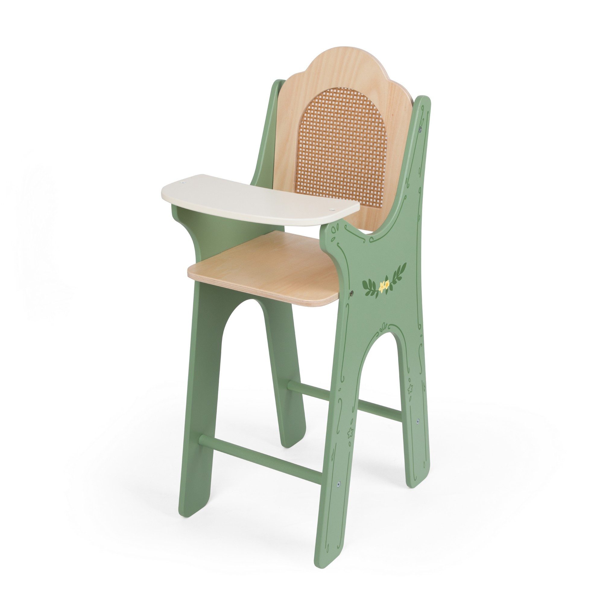 Classic World Puppenhochstuhl Classic World - Hochstuhl Vintage - 24,3x32,9x61,9cm - ab 3 Jahre