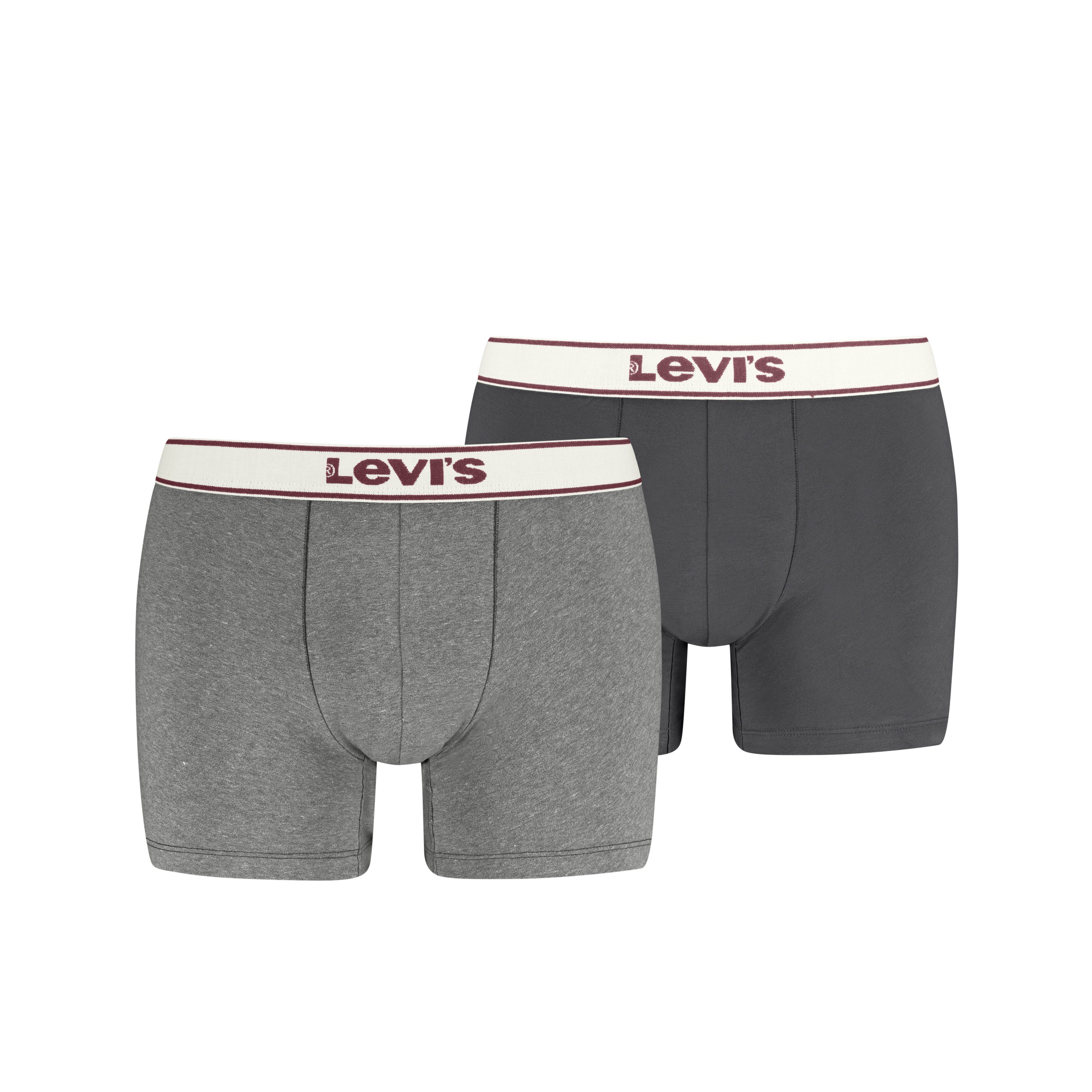 Boxer LEVIS MEN VNTG HTR BOXER BRIEF 2P