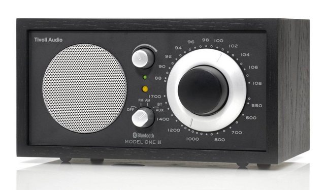 Tivoli Audio »Model ONE BT Schwarz schwarz silber« UKW Radio (AM Tuner,FM UKW Tuner,Bluetooth Empfänger,Retro Radio)  - Onlineshop OTTO