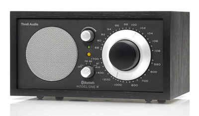 Tivoli Audio »Model ONE BT Schwarz/schwarz silber« UKW-Radio (AM-Tuner,FM/UKW-Tuner,Bluetooth-Empfänger,Retro-Radio)