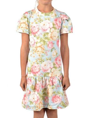 KMISSO Sommerkleid Mädchen Kleid mit Kräuselfaltenrock 30367 (1-tlg) bequem zu tragen