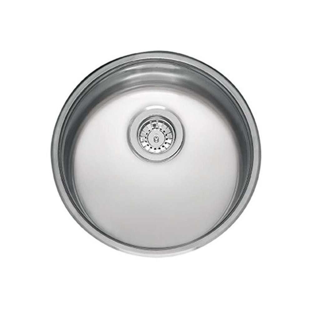 REGINOX Edelstahlspüle Clean & Care L18 390 KG-CC Edelstahl (304) ohne Überlauf, 44/44 cm