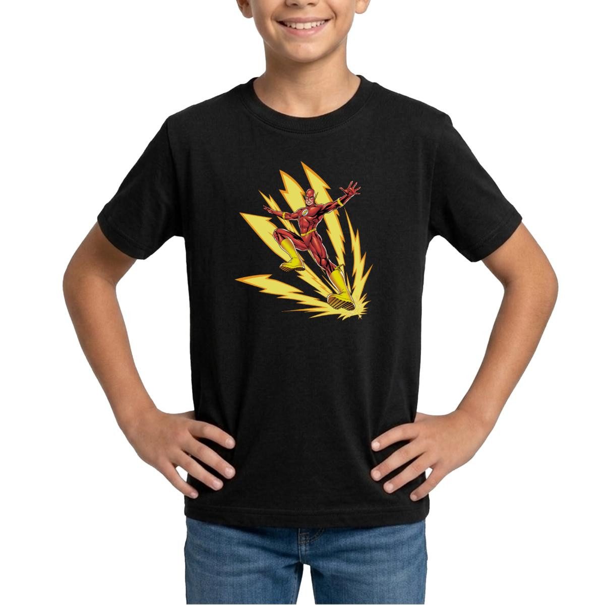 T-Shirt DC Comics Justice League The Flash Blitze Teenager T-Shirt