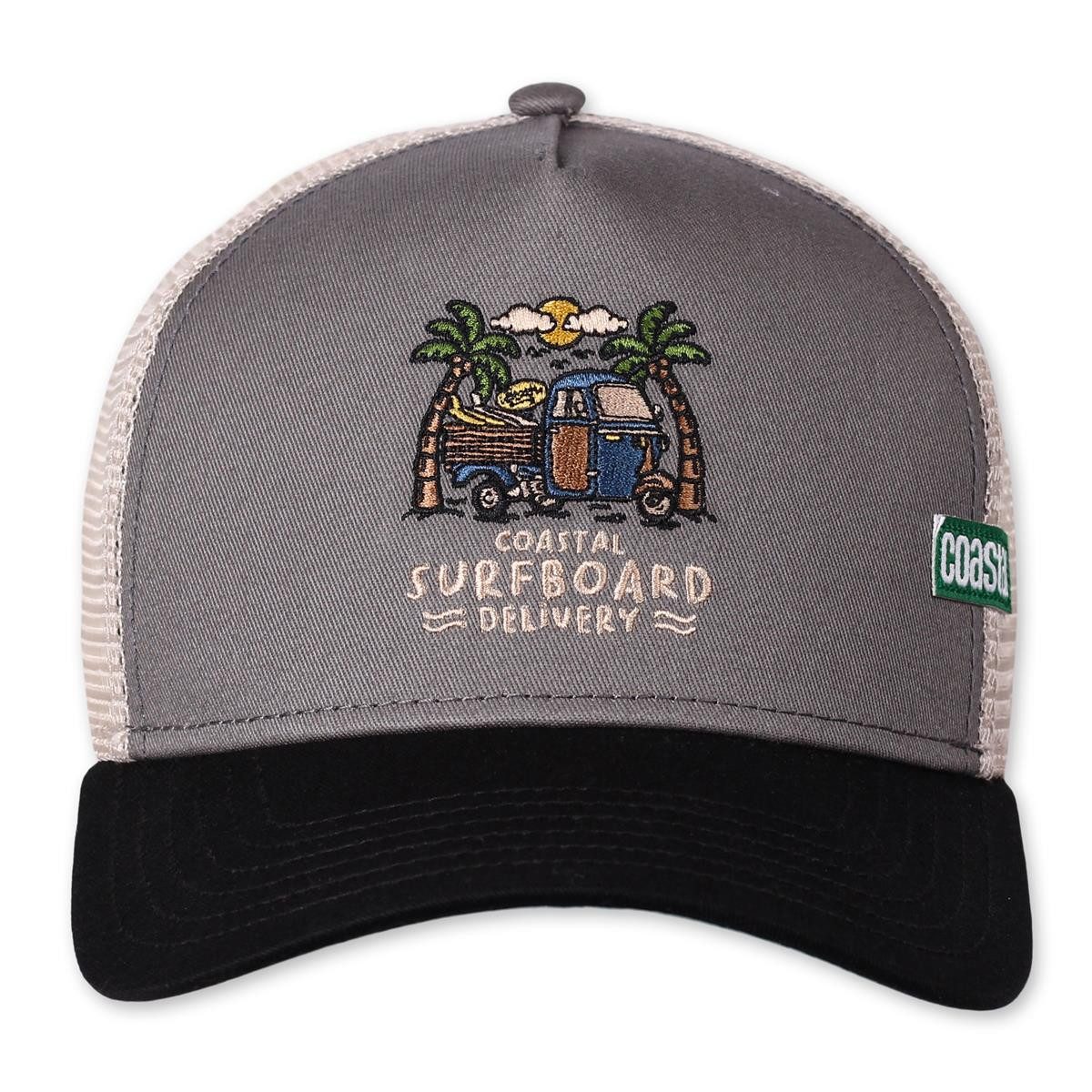 Coastal Trucker Cap Coastal HFT Trucker Cap Delivery Grey/Black (Basecap, Meshcap, Trucker Kappe)