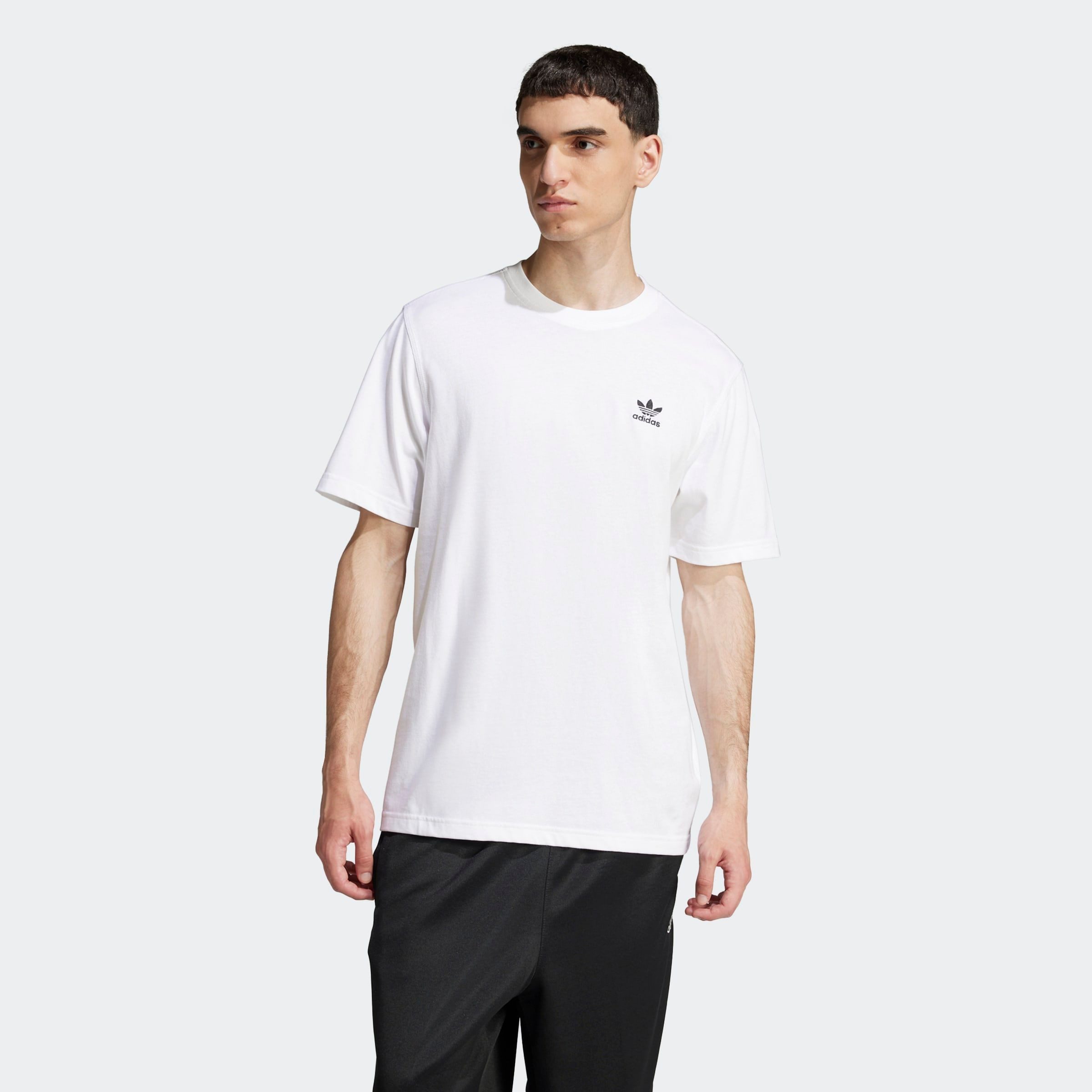 adidas Originals T-Shirt TREFOIL ESS TEE drei Streifen Essentials Shirt mit günstig online kaufen