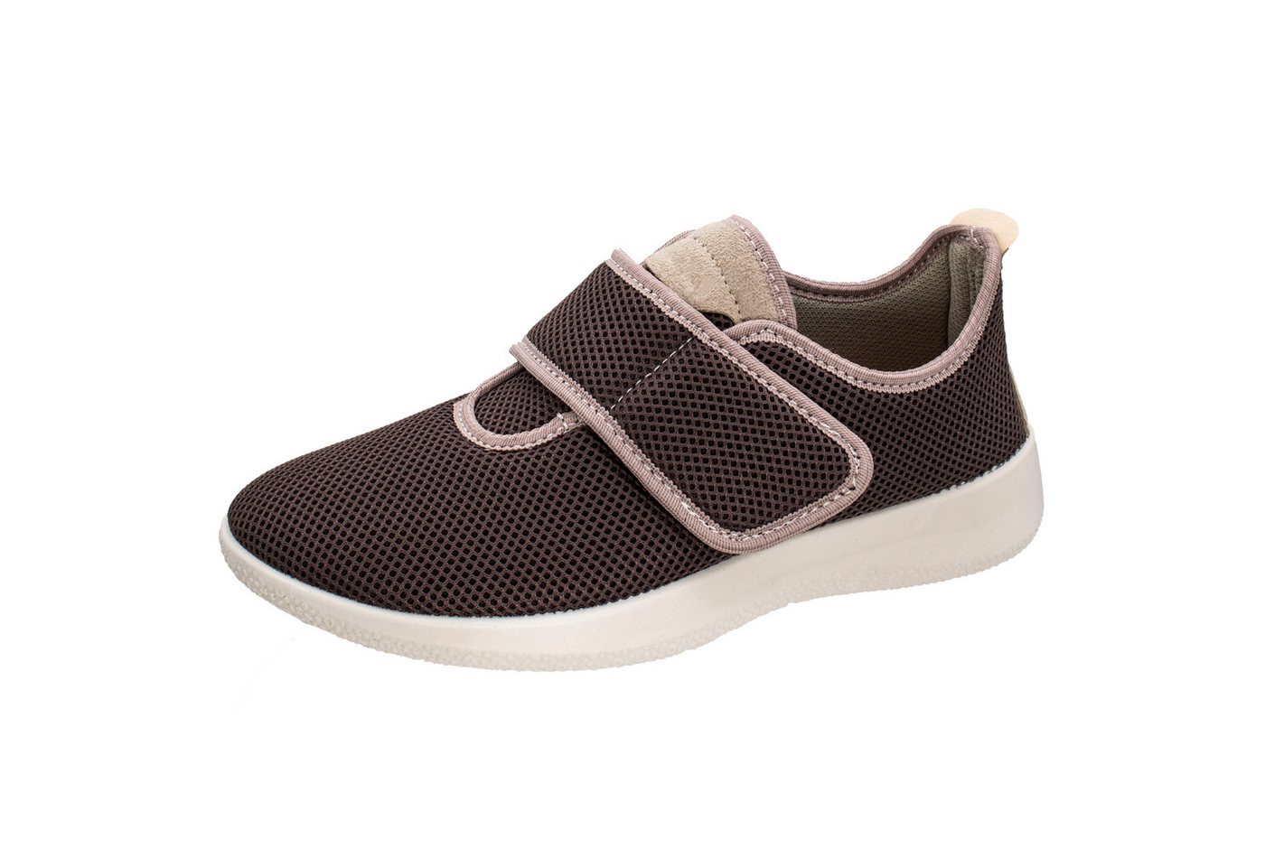 Fischer-Markenschuh Ortho Aktiv Klettschuh aus Mesh, mit Textilfutter, Einlegesohle herausnehmbar