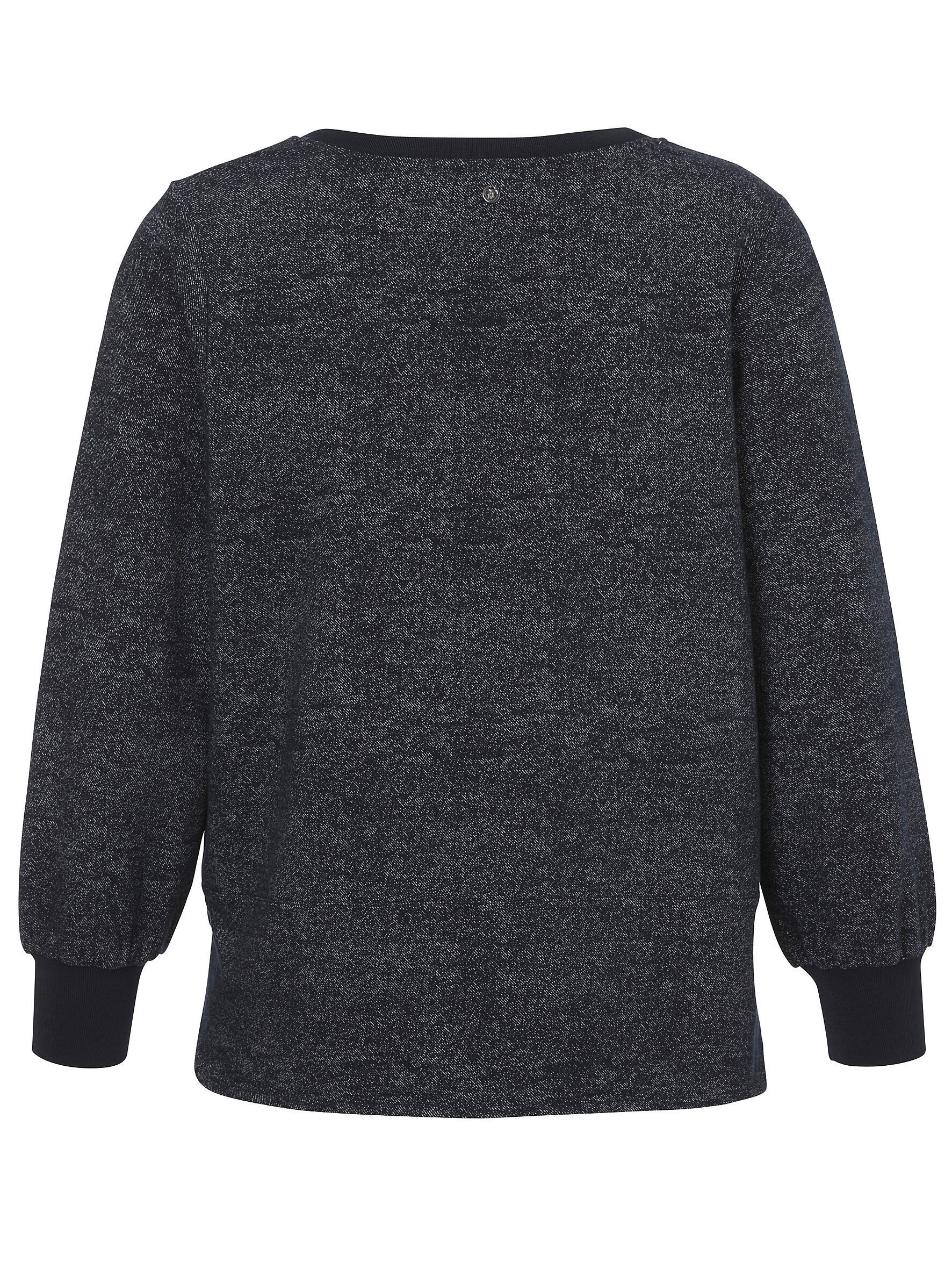 FRAPP Sweatshirt (1-tlg) mit Flock-Print "Love" günstig online kaufen