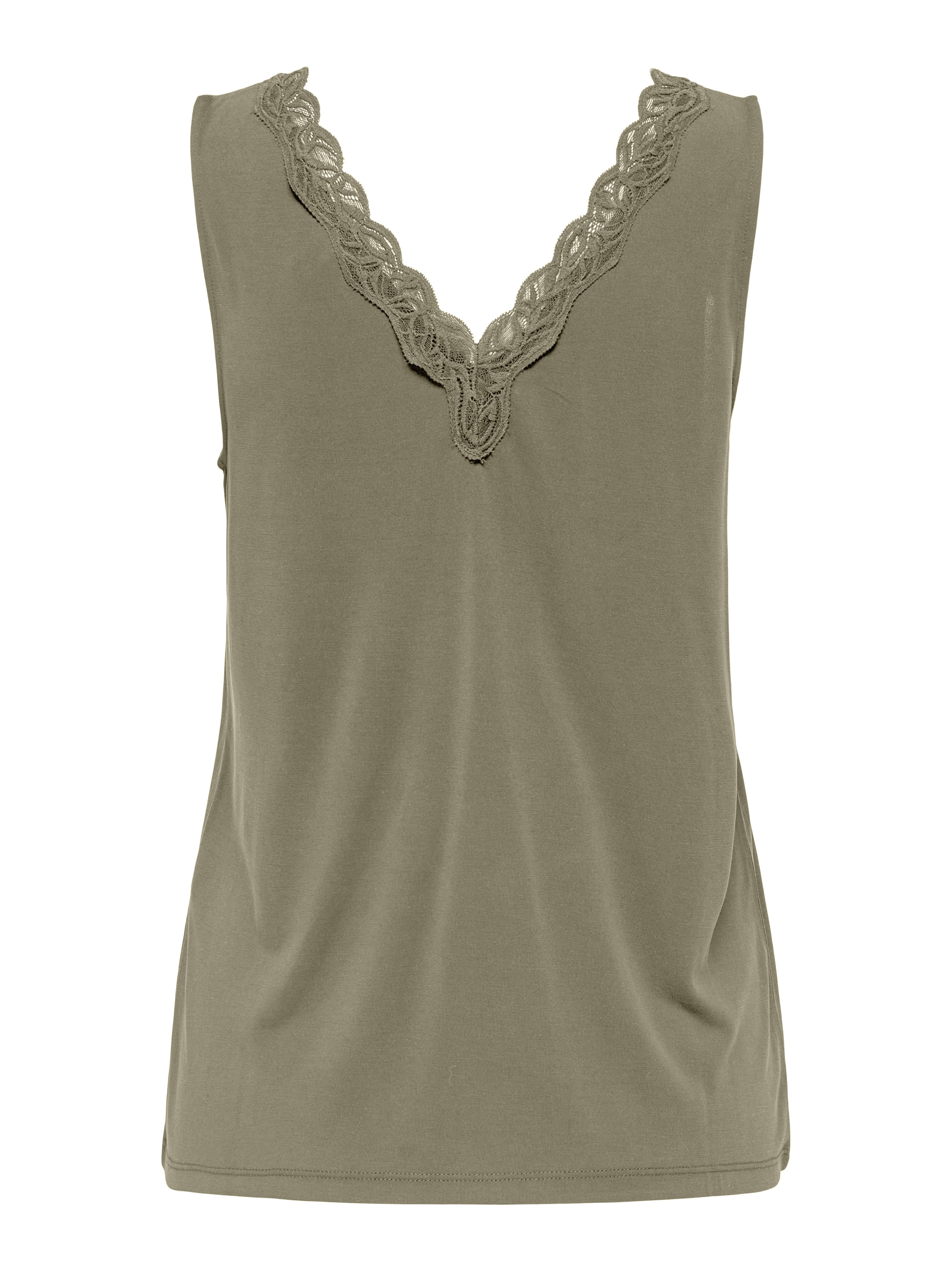 ONLY Spitzentop ONLFREE LIFE S/L V-NECK LACE MIX TOP JRS günstig online kaufen