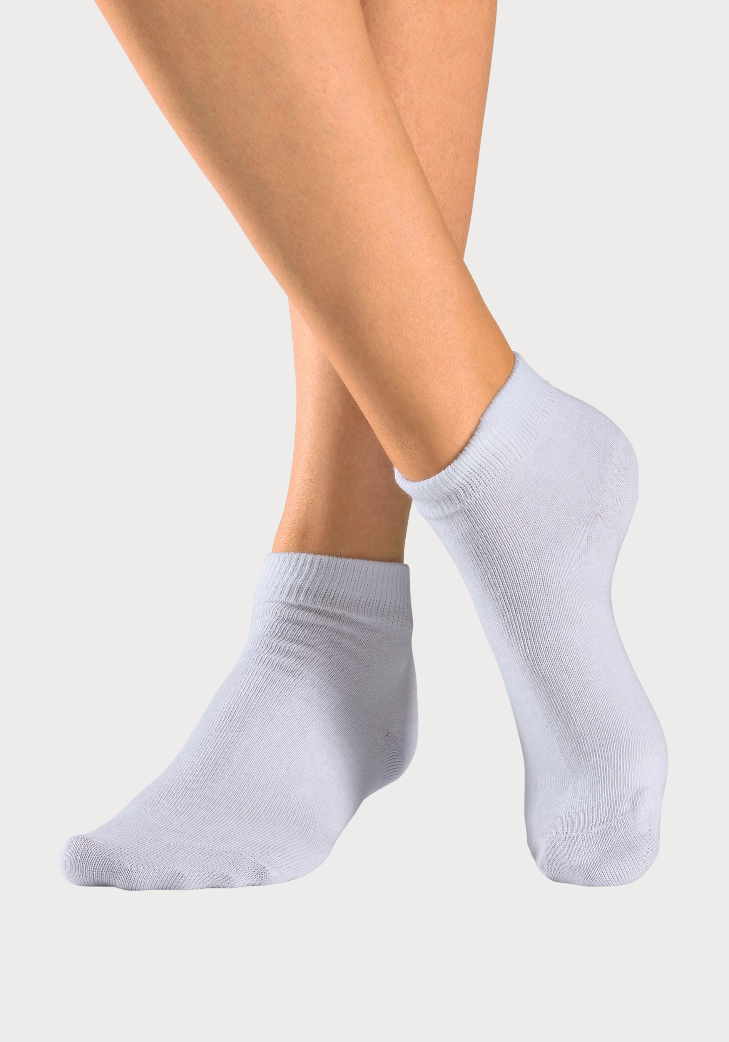 H.I.S Kurzsocken (Packung, 10-Paar) mit eingestrickten Symbolen