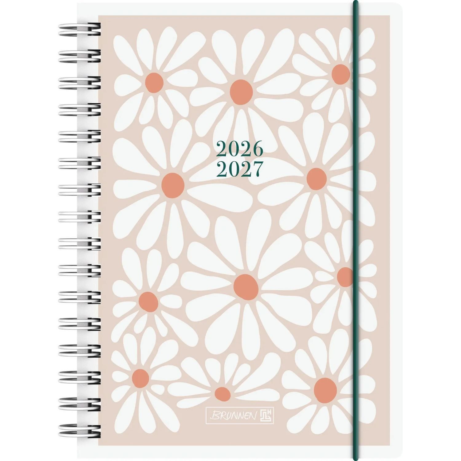 Schülerkalender Schülerkalender 2026/2027 "Daisy", A5, Kunststoff