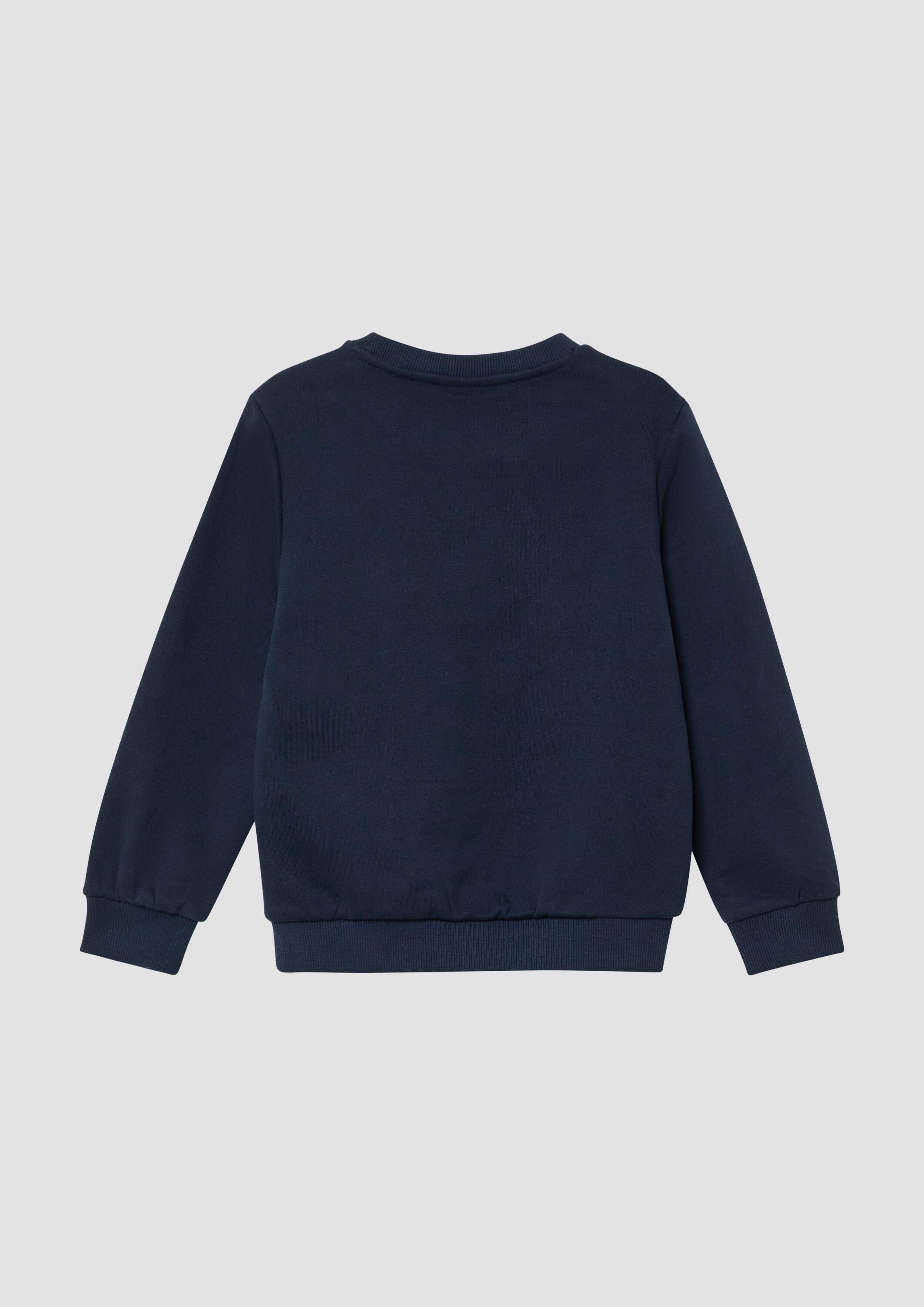s.Oliver Sweatshirt Sweatshirt Kuscheliges Sweatshirt mit Fotoprint