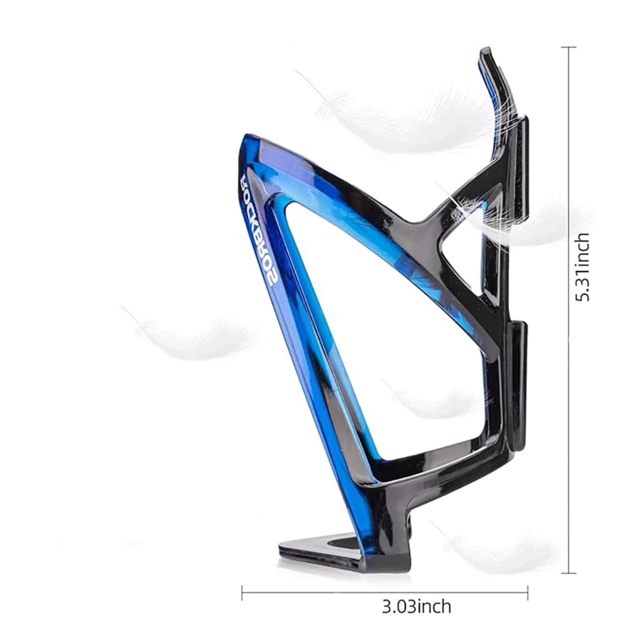 ROCKBROS Fahrrad-Flaschenhalter Fahrradhalter für Wasserflasche aus hochwertigem PC-Material