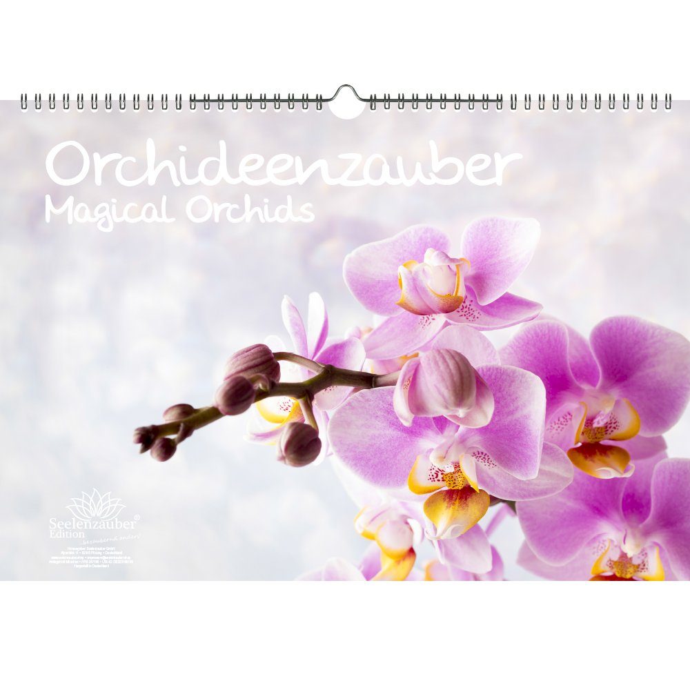 Seelenzauber ewige Kalender Orchideenzauber Immerwährender Kalender DIN ...