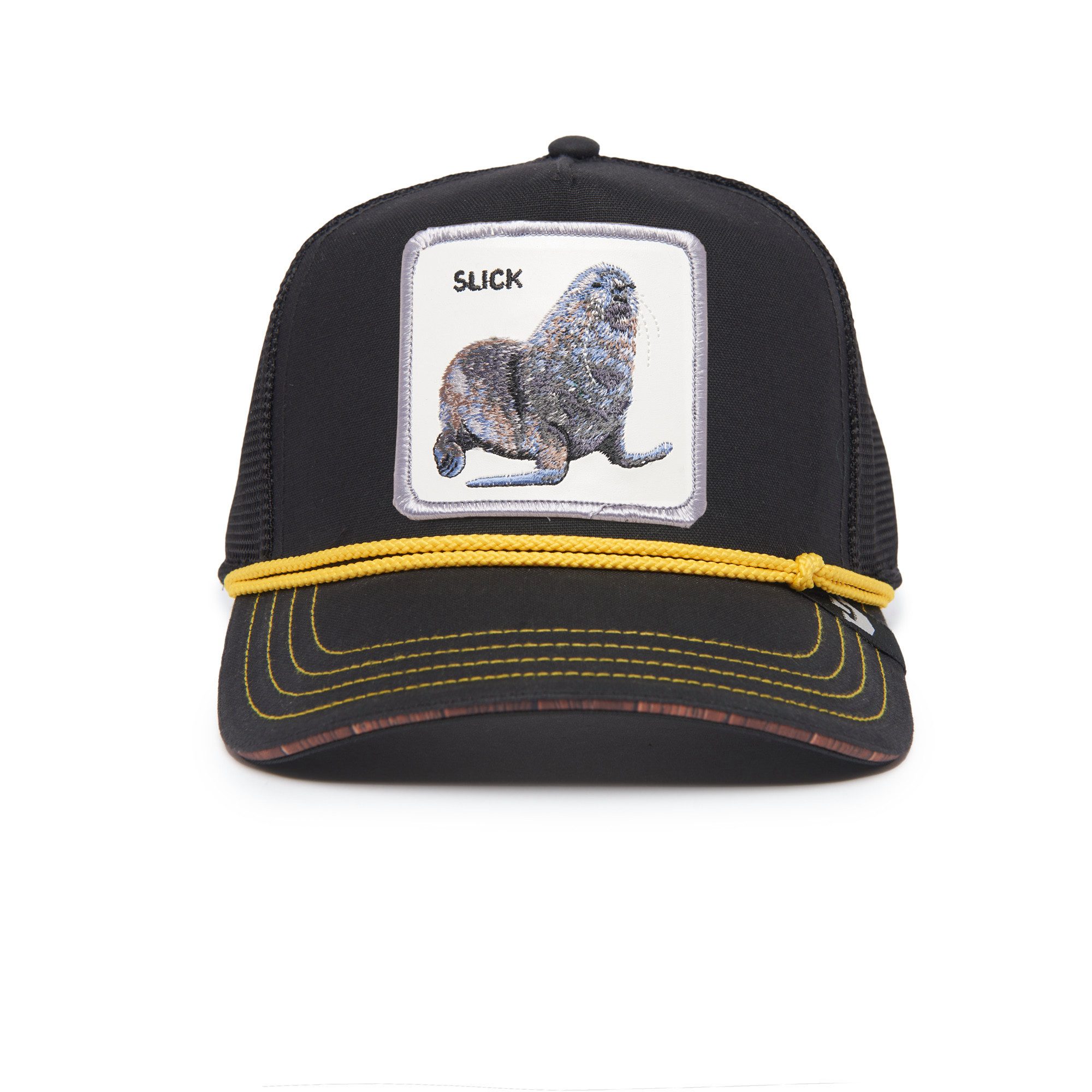 Trucker Cap Goorin Bros. Seal of Approval - NAUTICAL NONSENSE Trucker Cap black