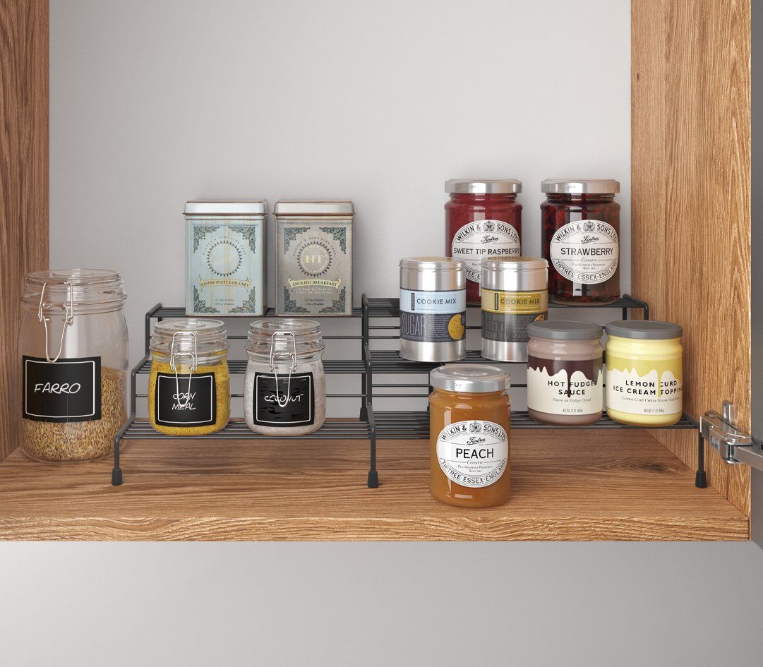 Metaltex Gewürzregal, 2-tlg., 3 Etagen, mit exclusiver TouchTherm® Beschich günstig online kaufen