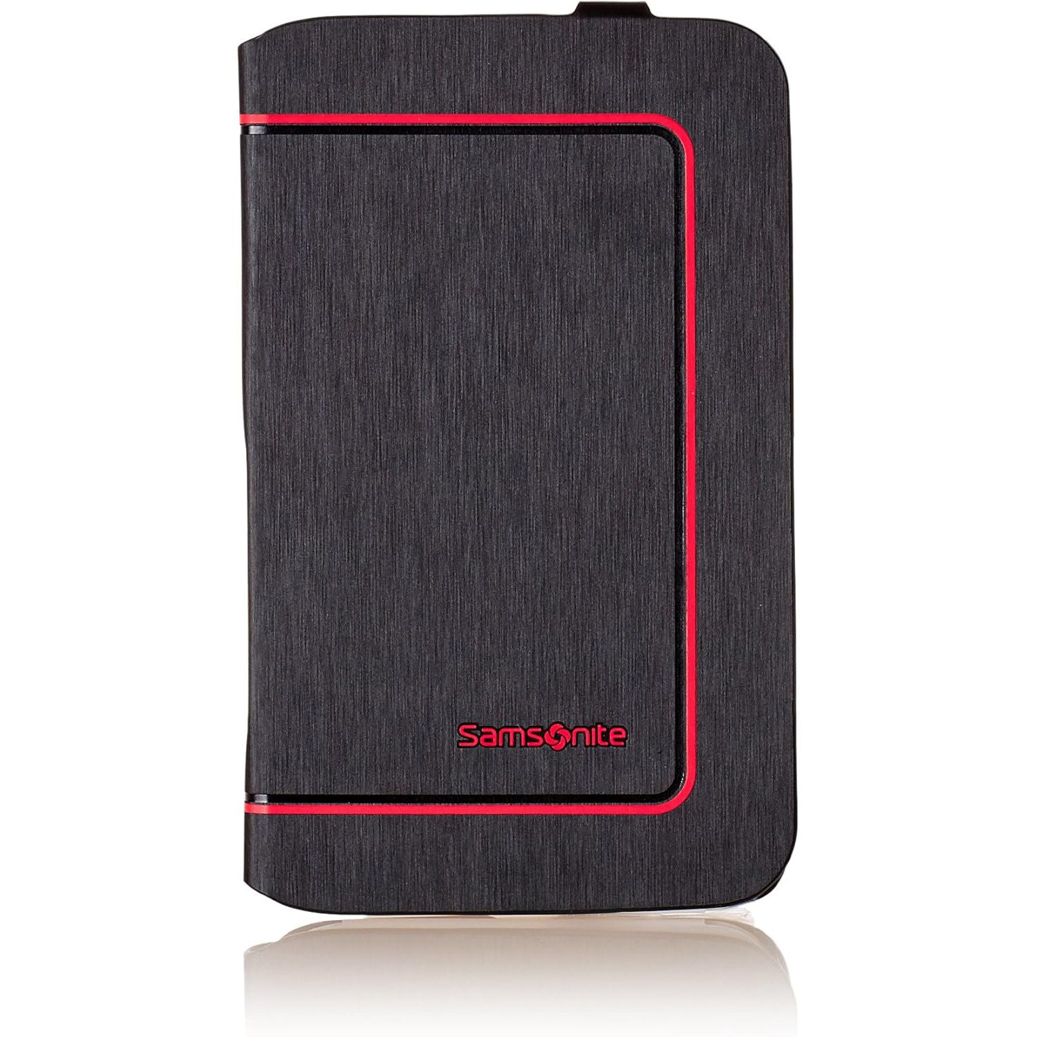 Samsonite Handyhülle Schutzhülle für 7 Zoll Samsung Galaxy Tab 3 17,8 cm (7 Zoll), Galaxy Tab 3 7.0'' TABZONE Color Frame, black-red