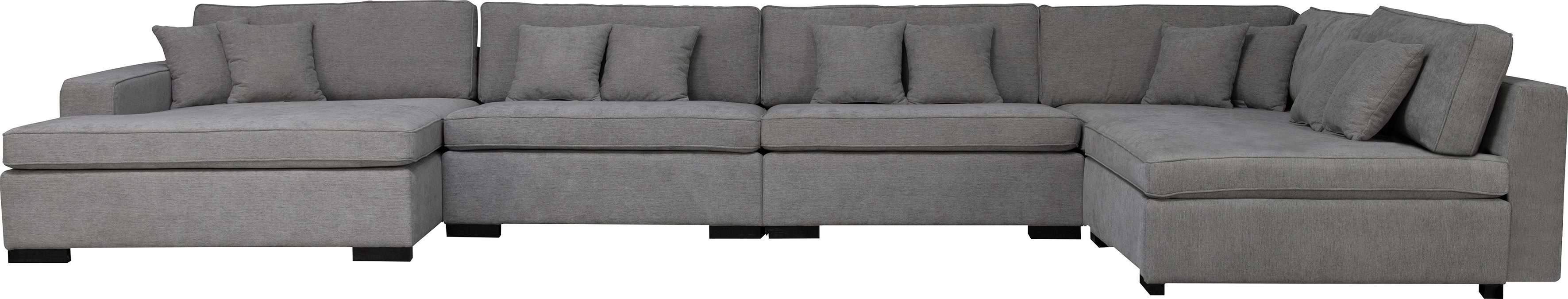 Home affaire Wohnlandschaft Skara U-Form, Lounge-Sofa günstig online kaufen