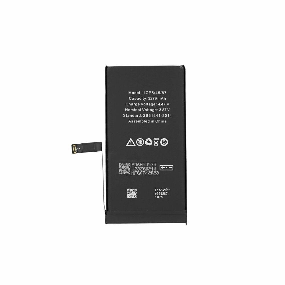 14 Akku für iPhone 14 wie Original 3125mAh Batterie Ersatzakku Handy-Akku (1 St)