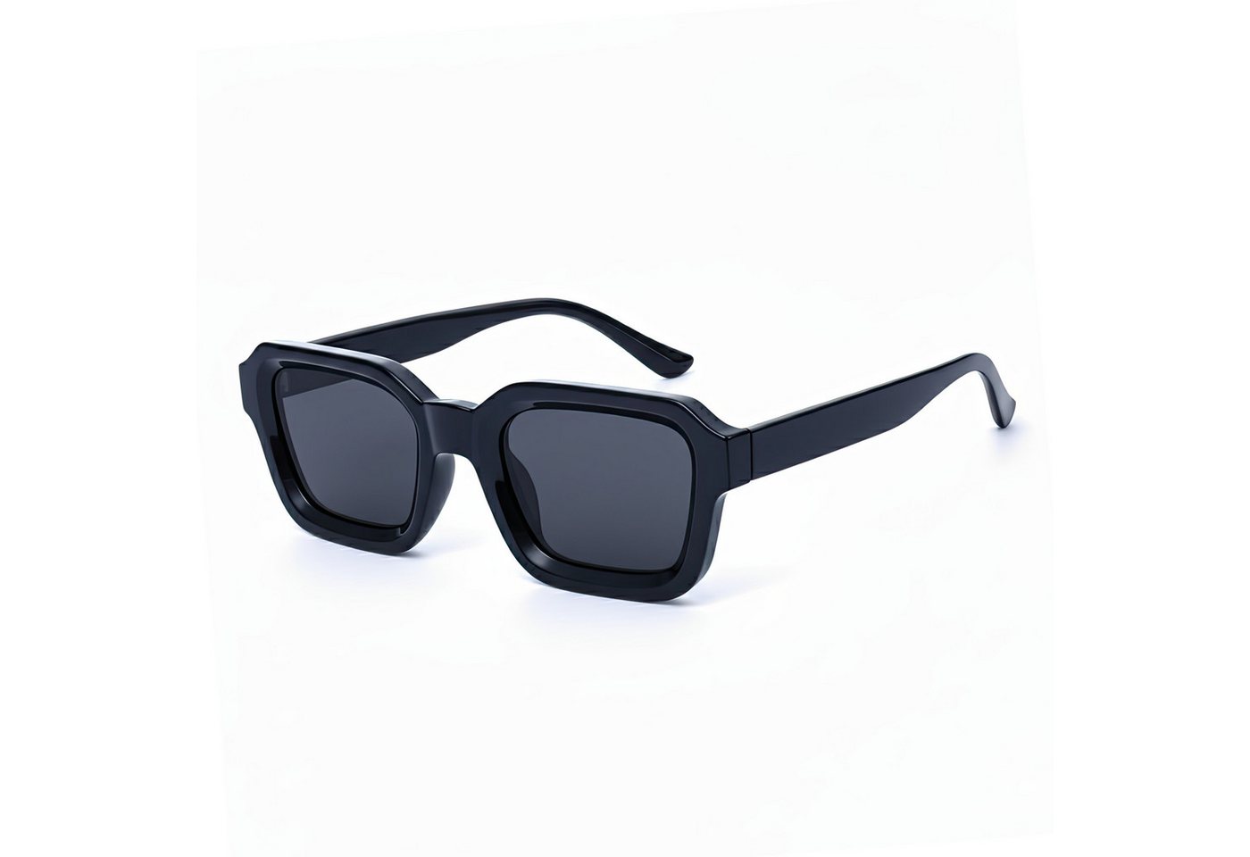 salazar.plus Sonnenbrille Dick Rechteckig Premium Unisex Klotzig Damen Herren Brille
