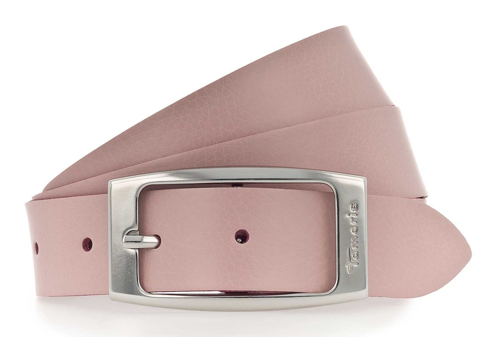 Tamaris Synthetikgürtel Leather Belt aus echtem Leder