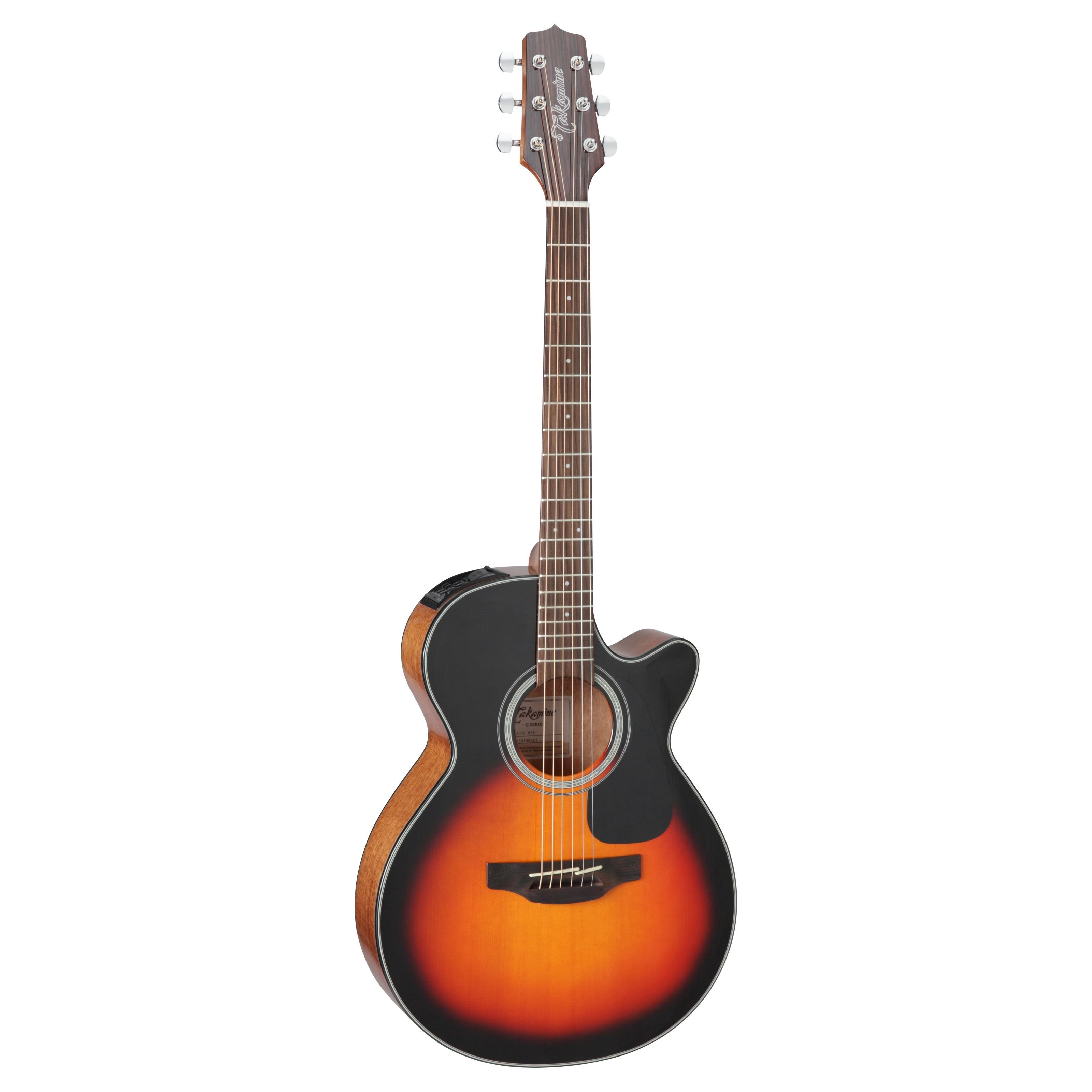Takamine Westerngitarre, GF30CE BSB2, Westerngitarren, 000/OM Gitarren, GF30CE Brown Sunburst - Westerngitarre