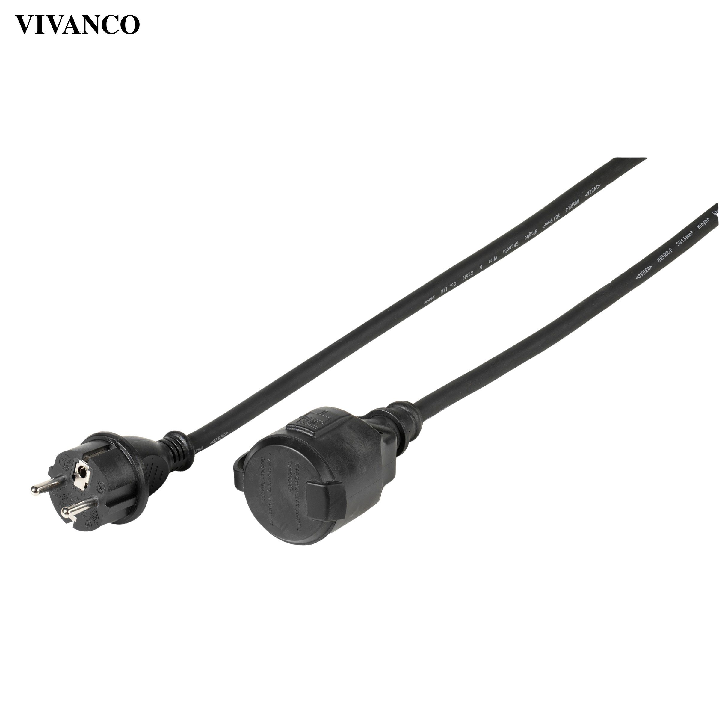 Vivanco Outdoor Mehrfachsteckdose,