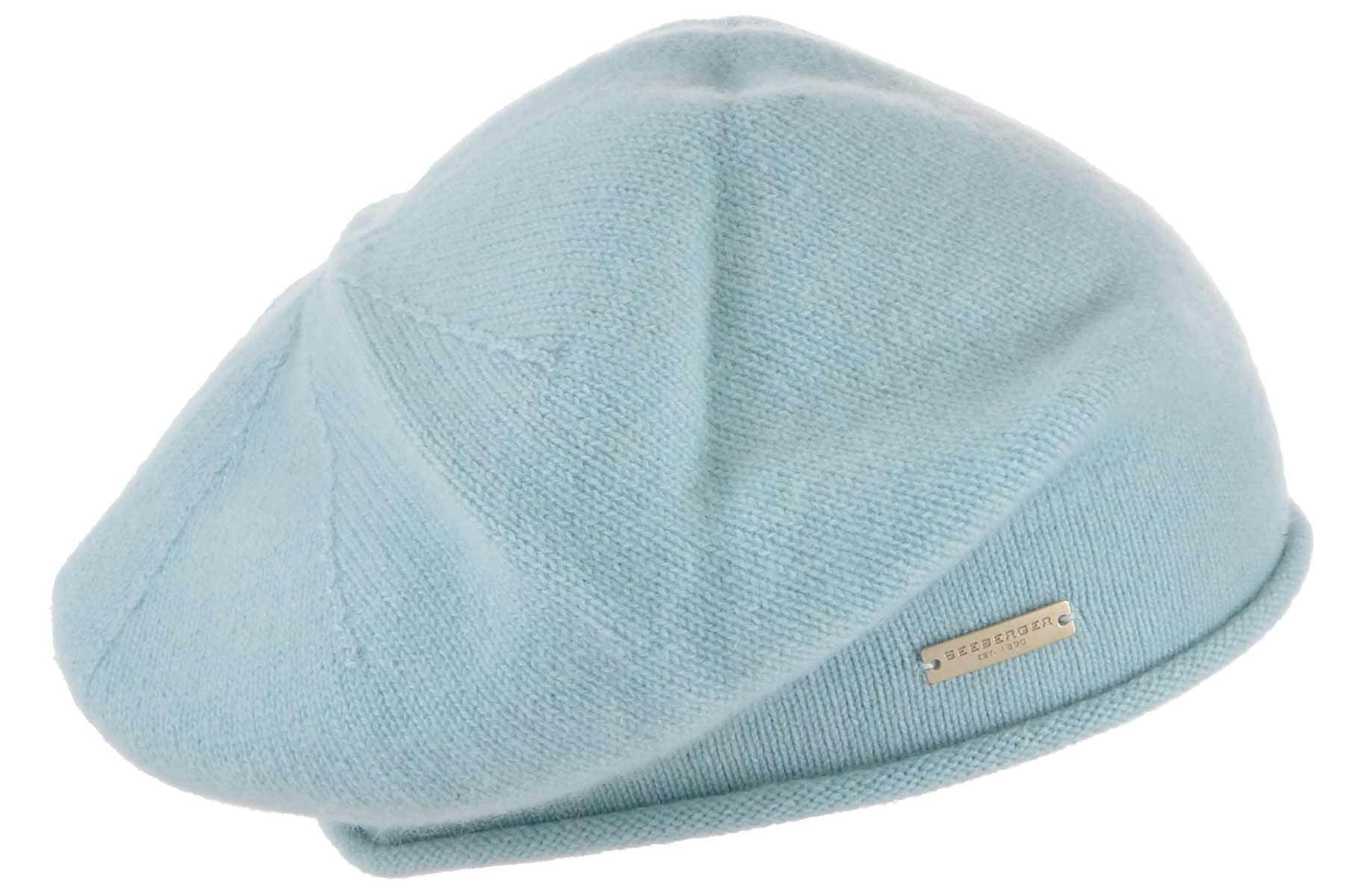 Seeberger Beanie Cashmere Baske mit Rollkante 17702-0