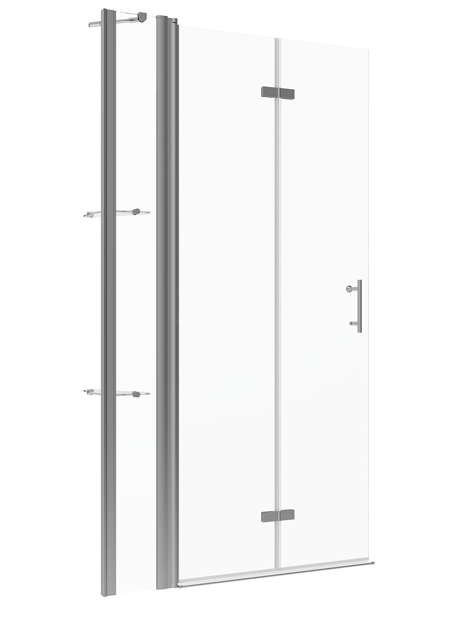 AQUABATOS Walk-in-Dusche Duschabtrennung Duschwand Glaswand Duschtrennwand günstig online kaufen