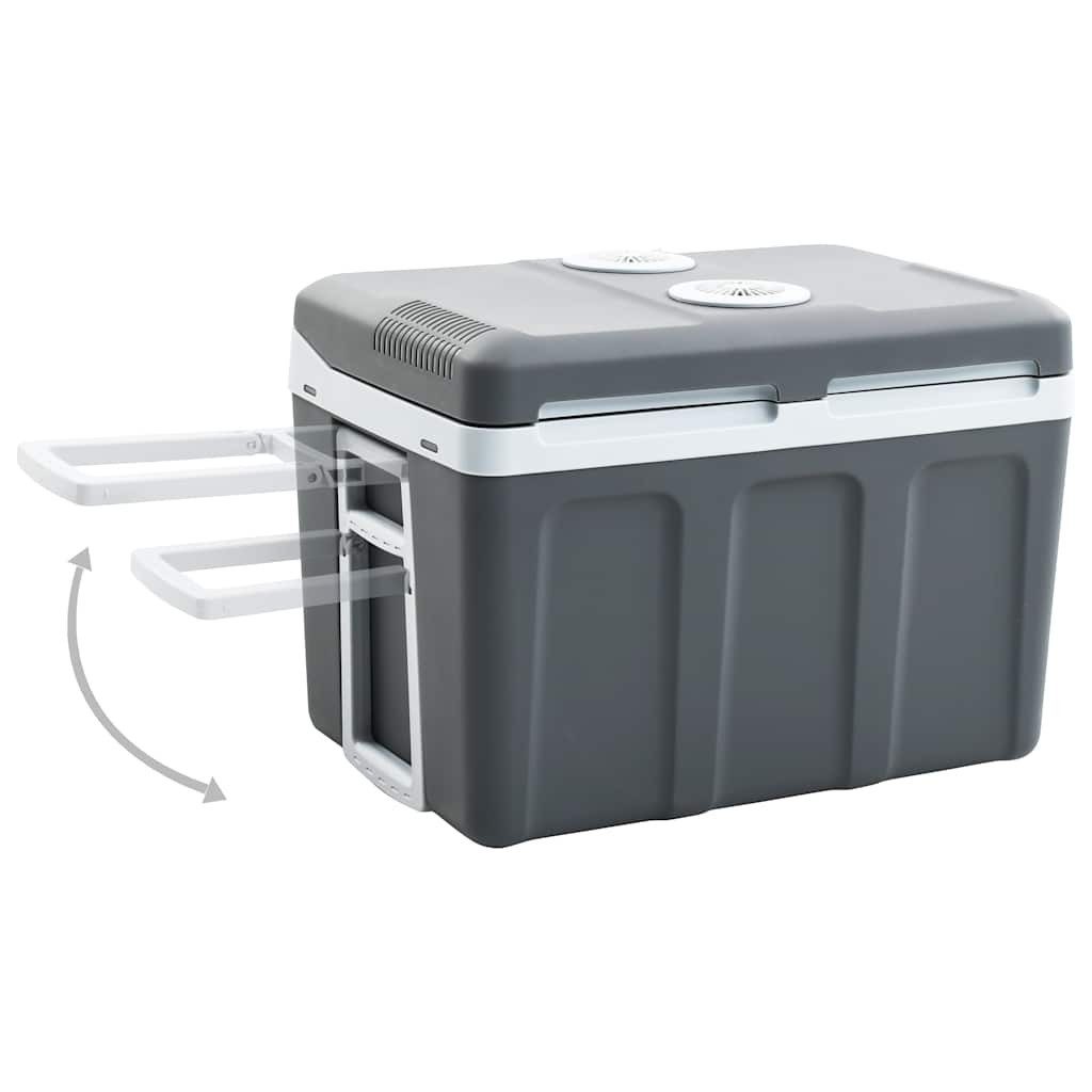 vidaXL Kühlbox, Thermoelektrische Kühlbox Mobil 40 L 12V 230V E