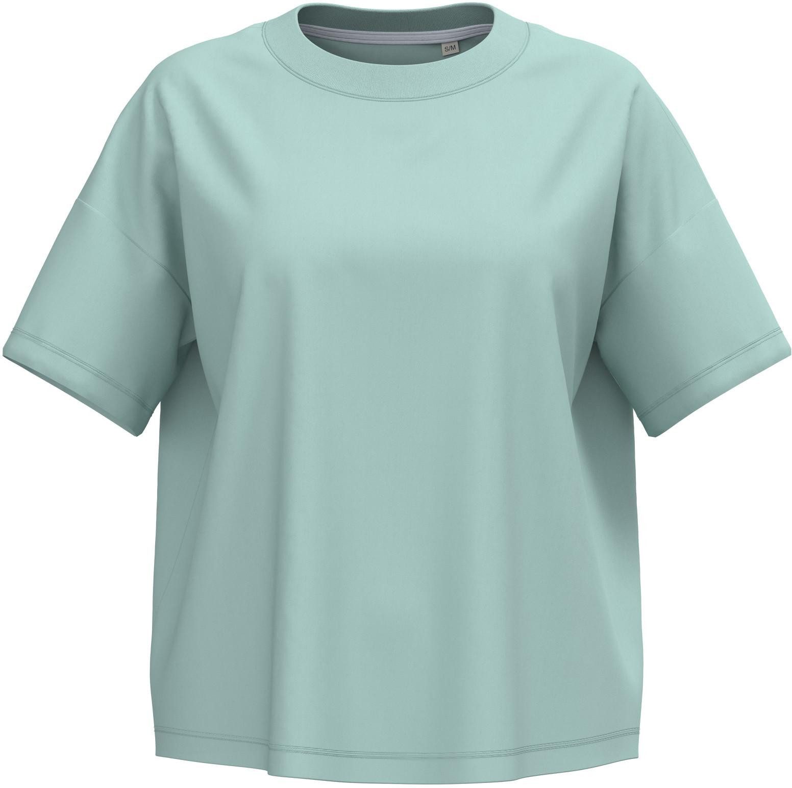 Native Spirit Rundhalsshirt Umweltfreundliches Oversize Damen-T-Shirt