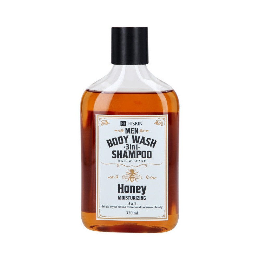 Hiskin Haarshampoo HISKIN MEN BODY WASH WHISKY HONEY 3in1