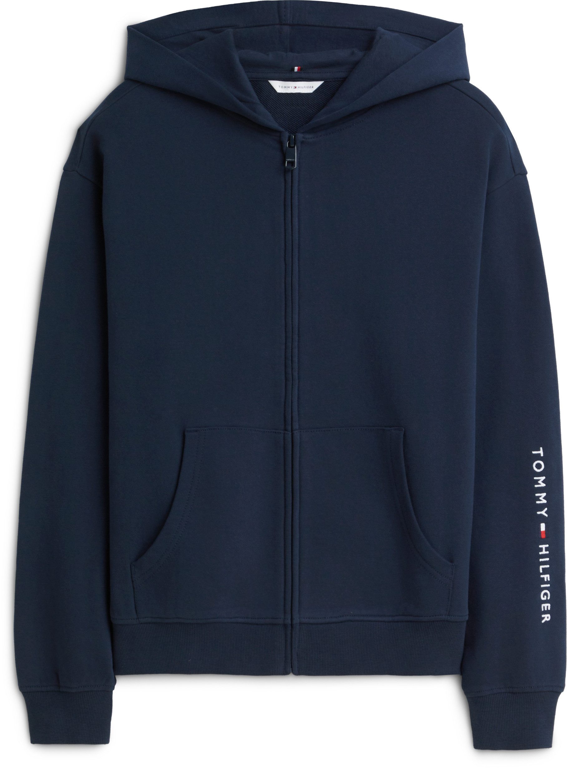 Tommy Hilfiger Underwear Kapuzensweatjacke (Packung) normale Passform, Schriftzug am Ärmel
