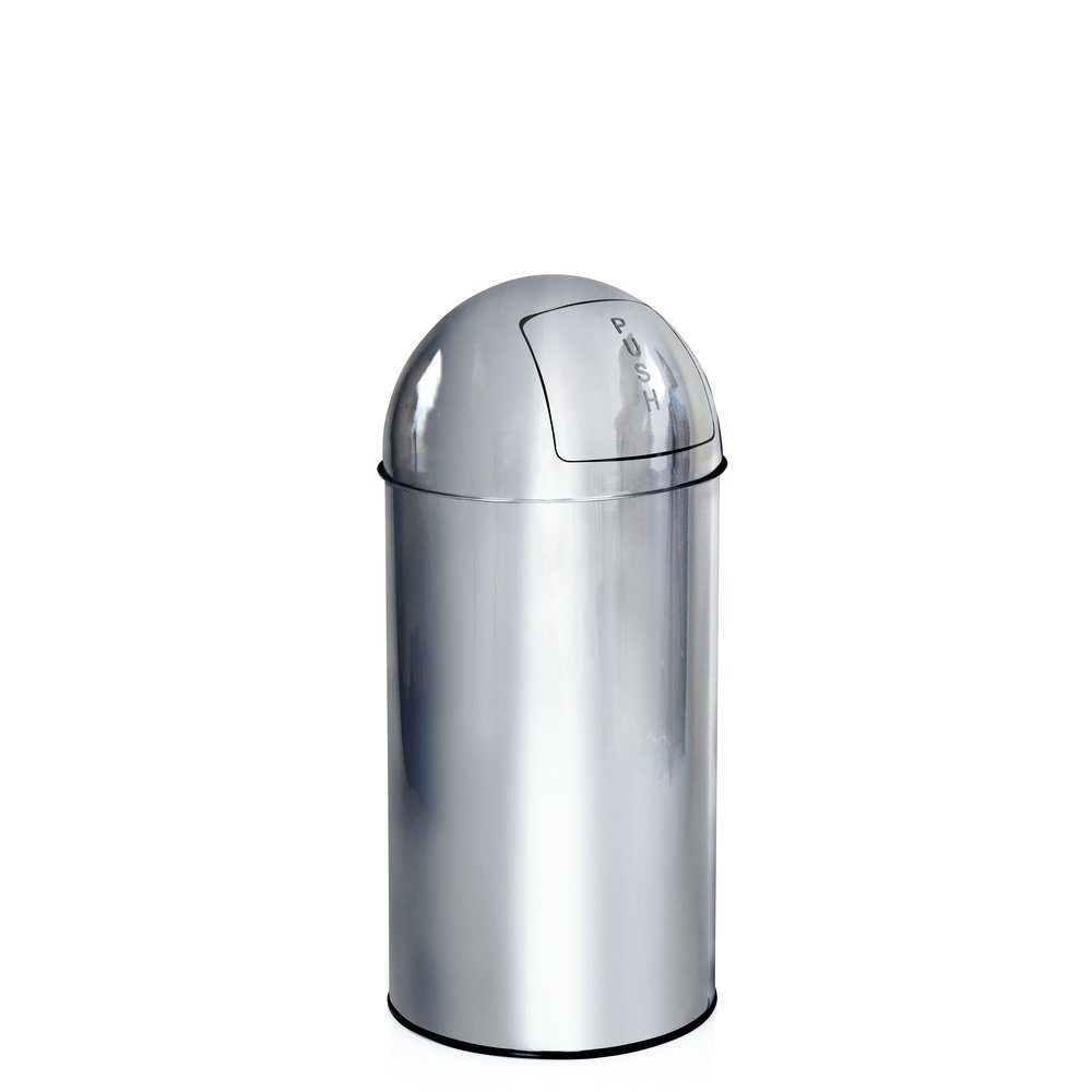 Tisch-Mini-Mülleimer, 1,5 l, weißer Stahl – simplehuman