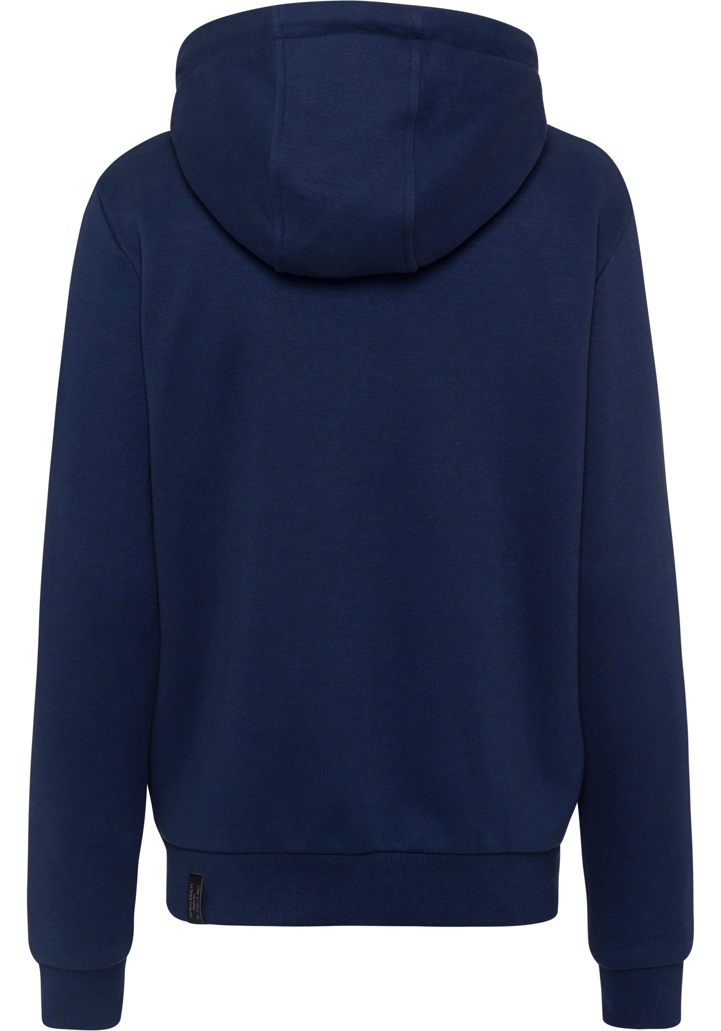 Ragwear Kapuzensweatjacke NATE ZIP NAVY