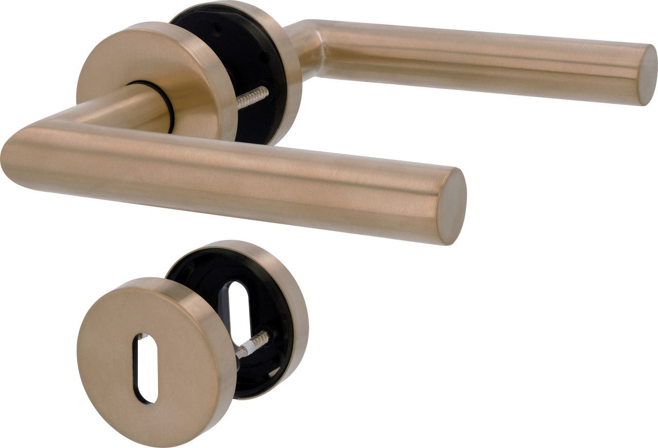 Alpertec Zimmertür Alpertec Türgriff-Garnitur Rosette BB Fair I
