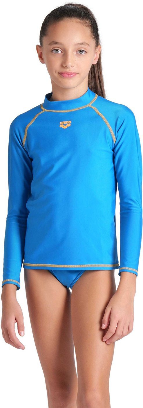 Arena Funktionsshirt UNISEX JR ARENA RASH VEST L/S GRAPHIC PURPLE