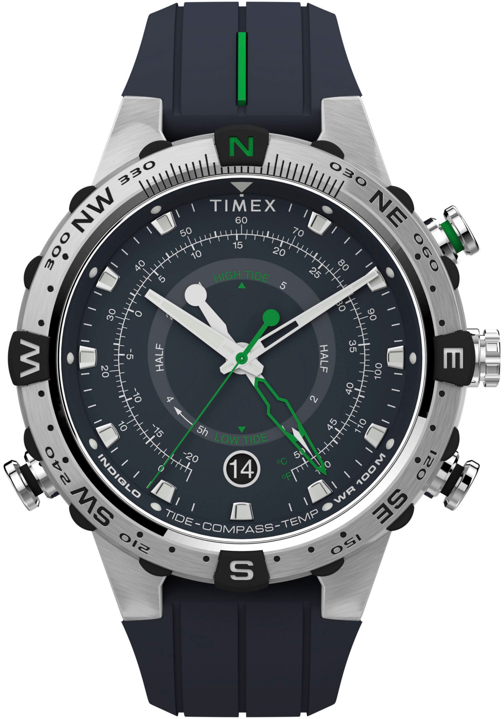 Timex Quarzuhr TIDE/TEMP/COMPASS TW2V22100AJ, Armbanduhr, Herrenuhr, Datum, günstig online kaufen