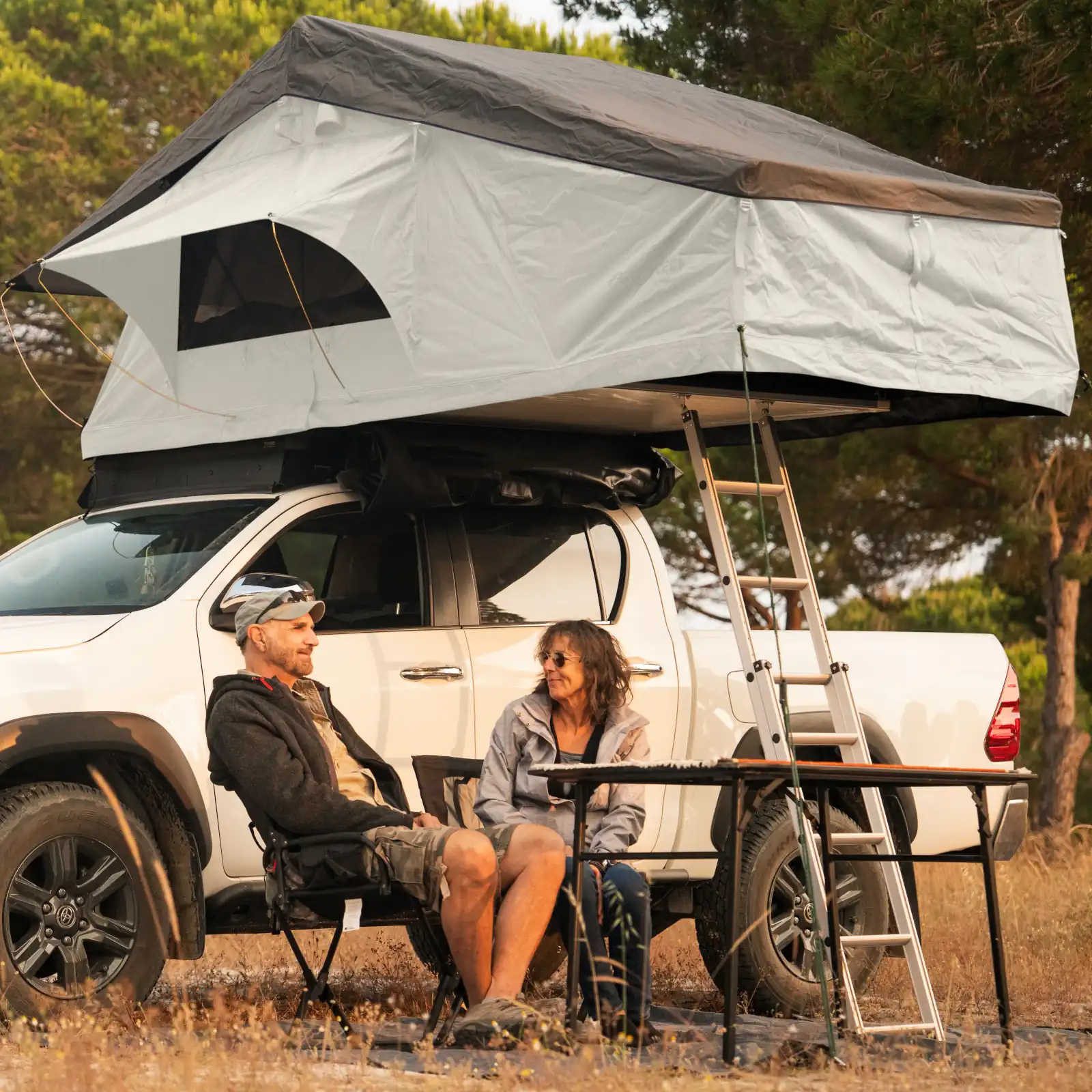 Prime Tech Dachzelt Extended Pro XL, Personen: 3