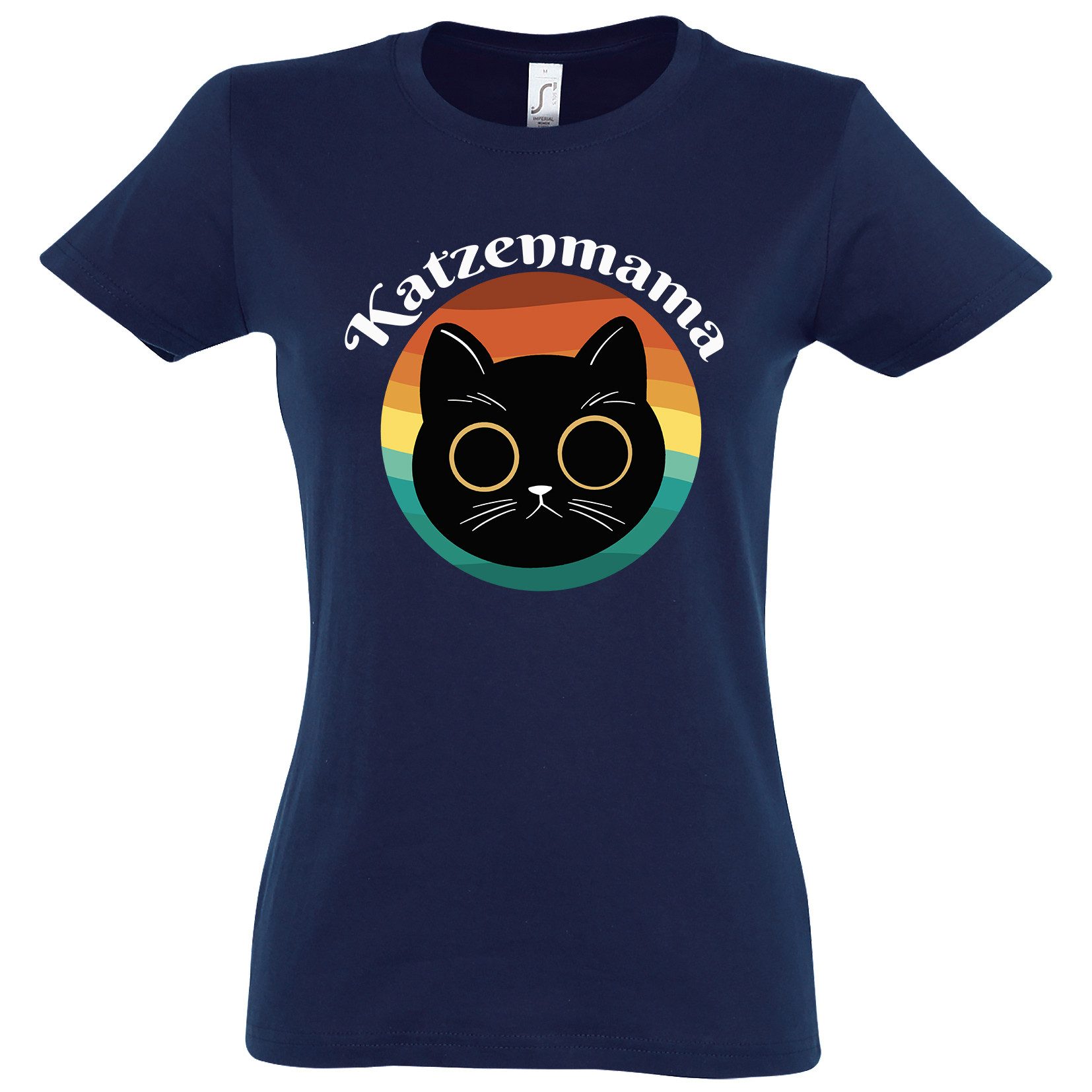 Youth Designz Print-Shirt Katzenmama Damen T-Shirt günstig online kaufen