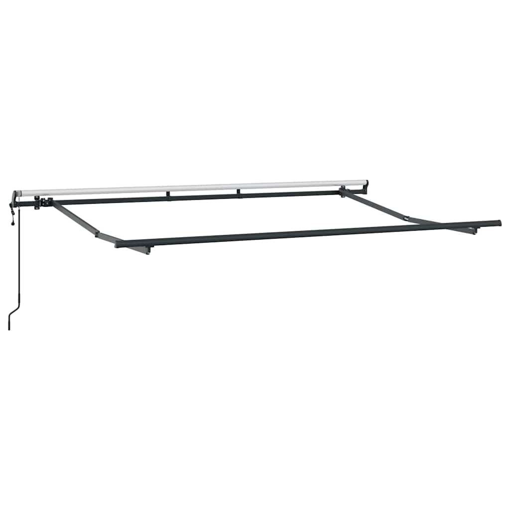 vidaXL Markise Markisenrahmen Anthrazit 3,5 x 2 m Metall (1-St)