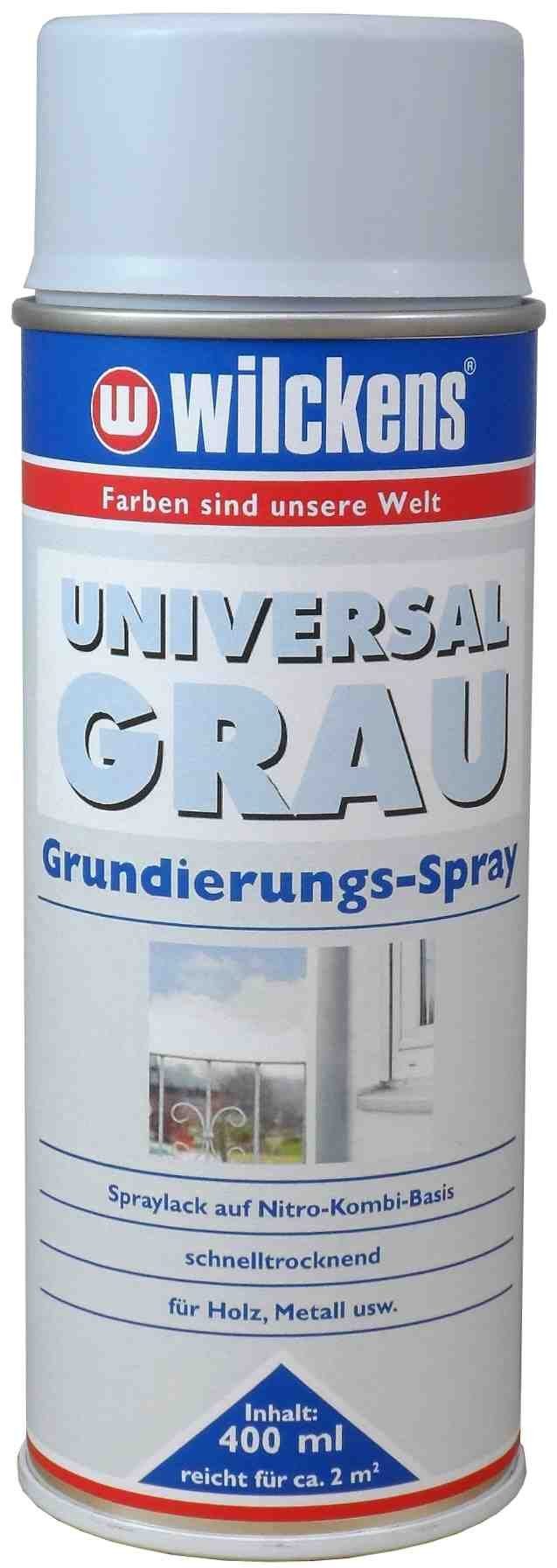 Wilckens Farben Sprühfarbe, Grundierungs-Spray grau 0,4l