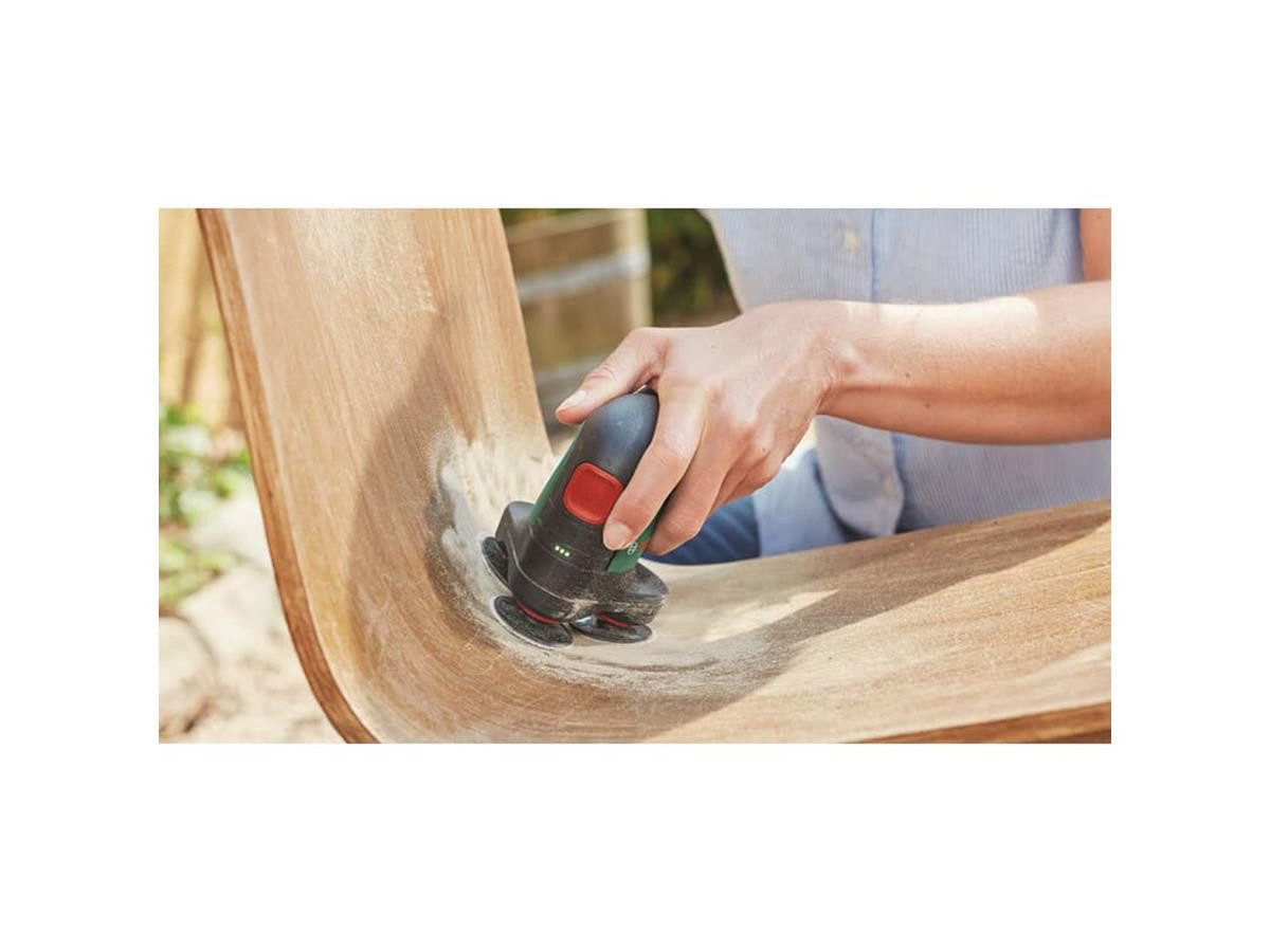 Bosch Home & Garden Akku-Multischleifer EasyCurvSander 12, max. 1800 U/min, (15 tlg), Ohne Akku, 12 Volt System, im Karton