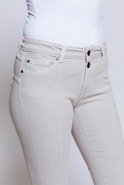 Zhrill Mom-Jeans Skinny Jeans KELA Grau angenehmer Tragekomfort