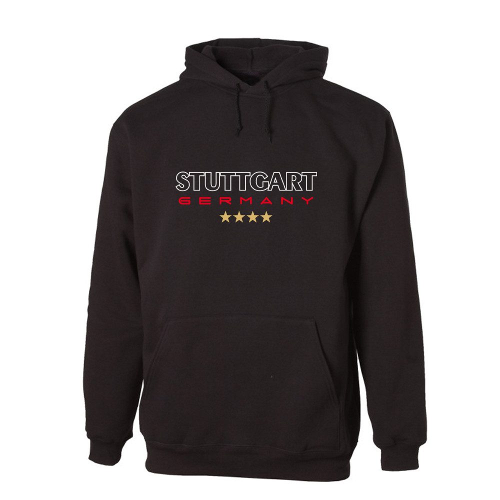 G-graphics Hoodie Stuttgart Germany Unisex Pullover mit einem Motiv für den echten Fan