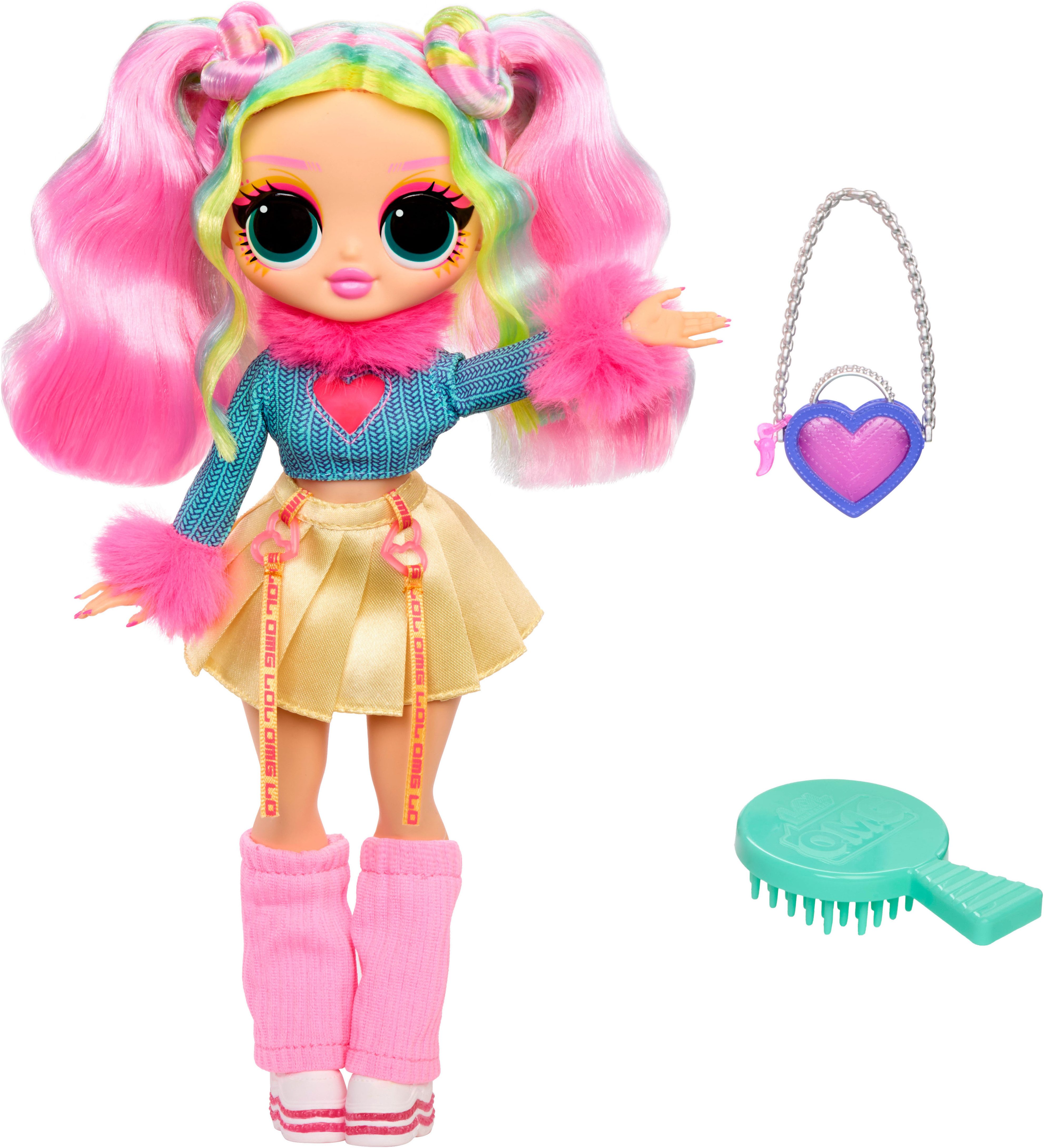 L.O.L. SURPRISE! Anziehpuppe L.O.L. Surprise OMG Entry Doll - Bubblegum D.J.