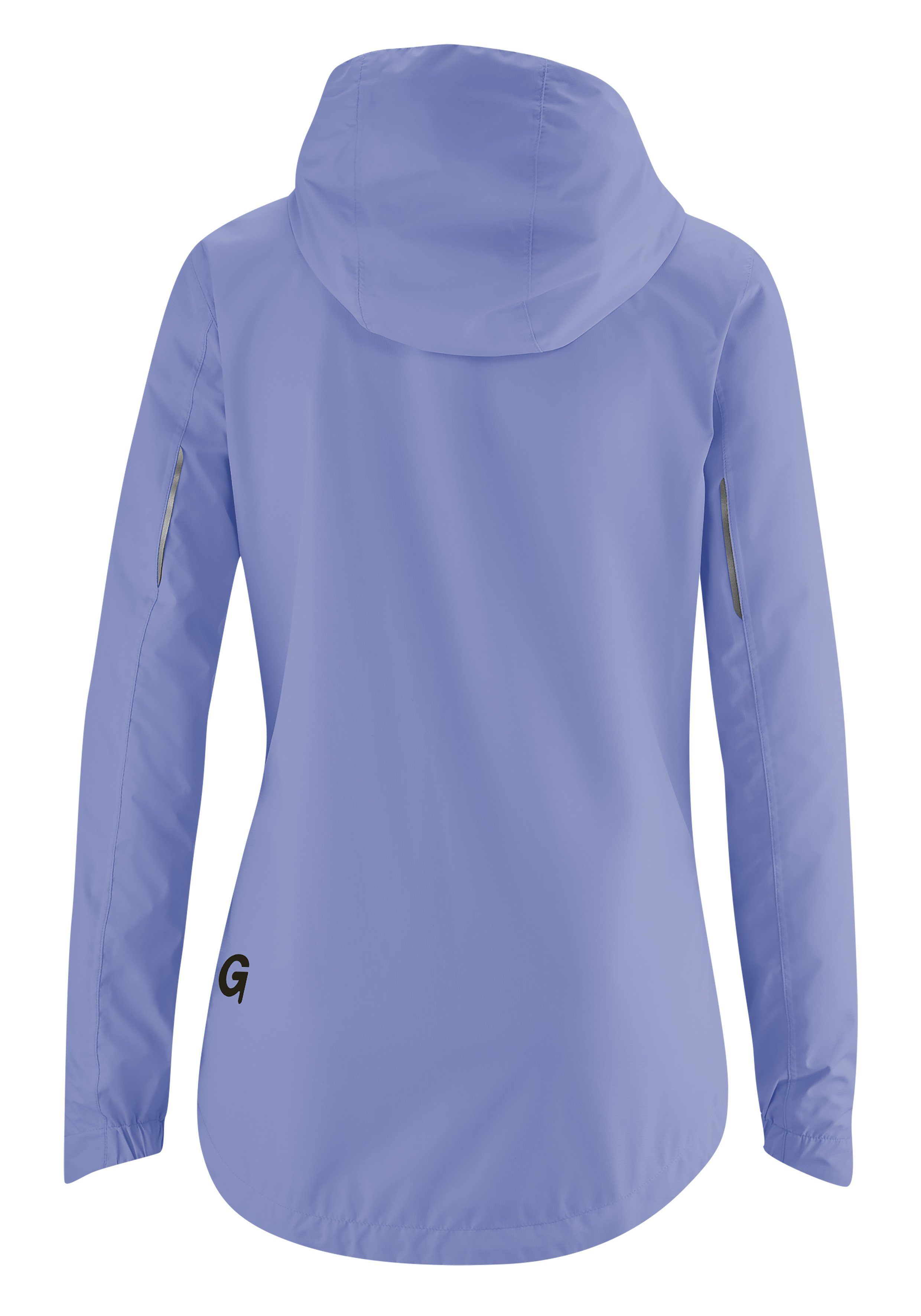 Sura mit Damen lavendel Kapuze Regenjacke Fahrradjacke und Gonso Radjacke wind- Light wasserdicht,