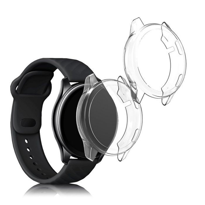 kwmobile Sleeve 2x Hülle für Oneplus Watch Silikon Fullbody Cover Case Schutzhülle Set