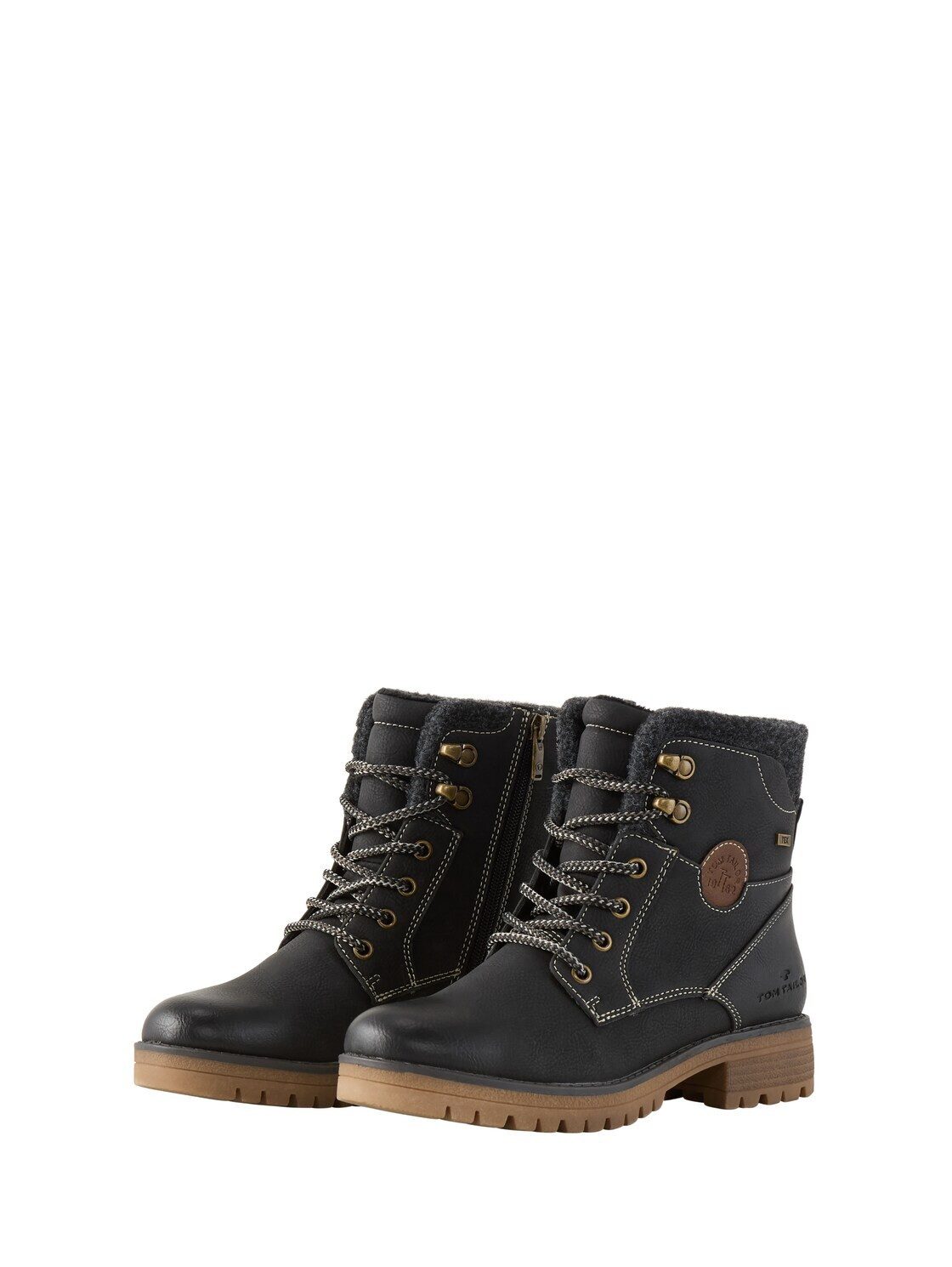TOM TAILOR Shoes Licence Schnürstiefel (1-tlg) Wasserdichte Stiefel mit Fütterung
