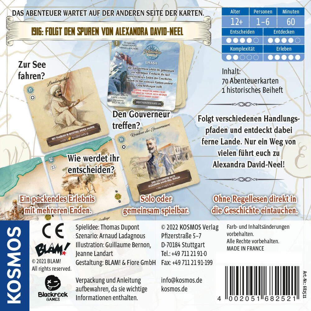 Kosmos Spiel Cartaventura Lhasa