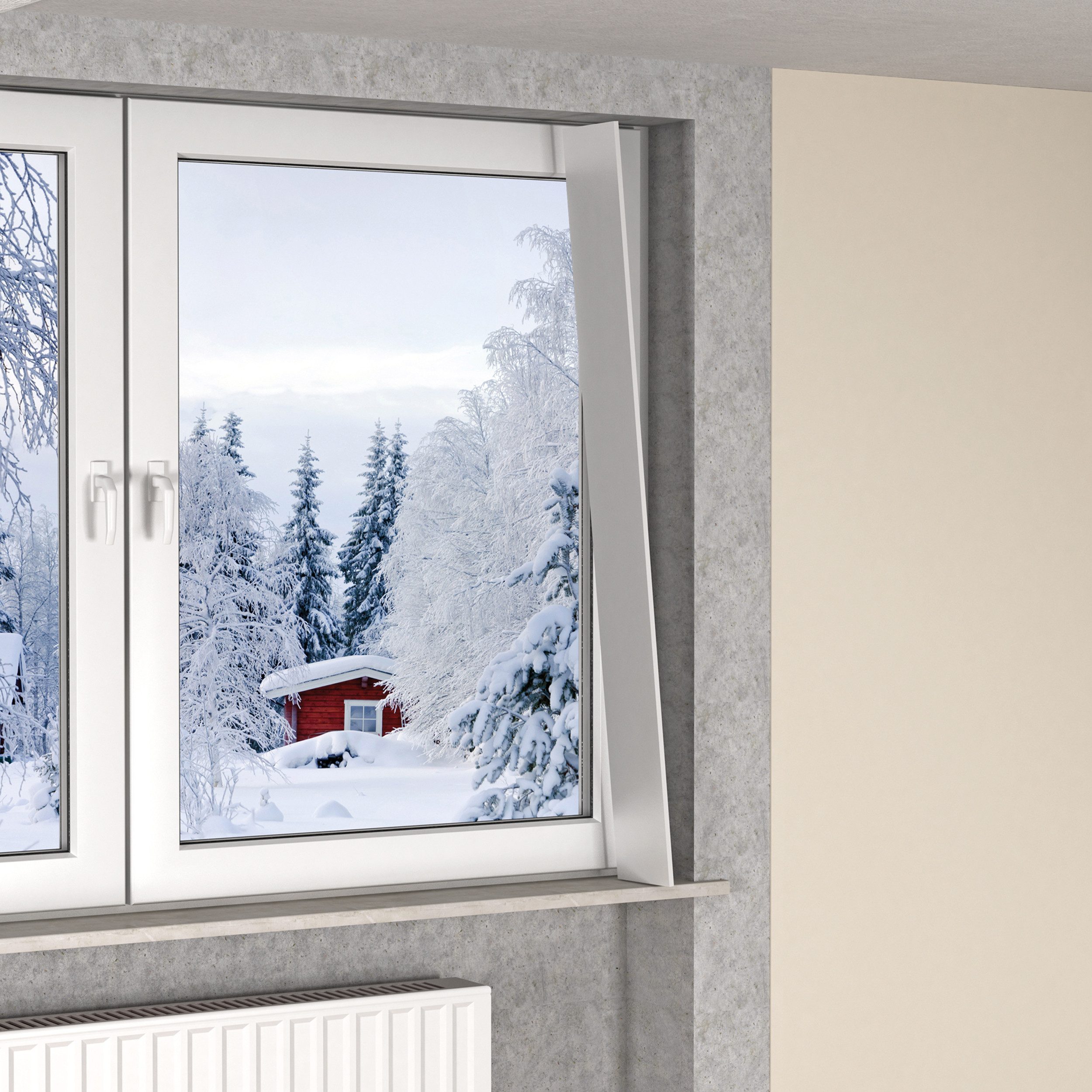 Climapor Styroporplatte Climapor Dämmplatte Fensterlaibung/Rollladenkasten 1 Pack (1qm)
